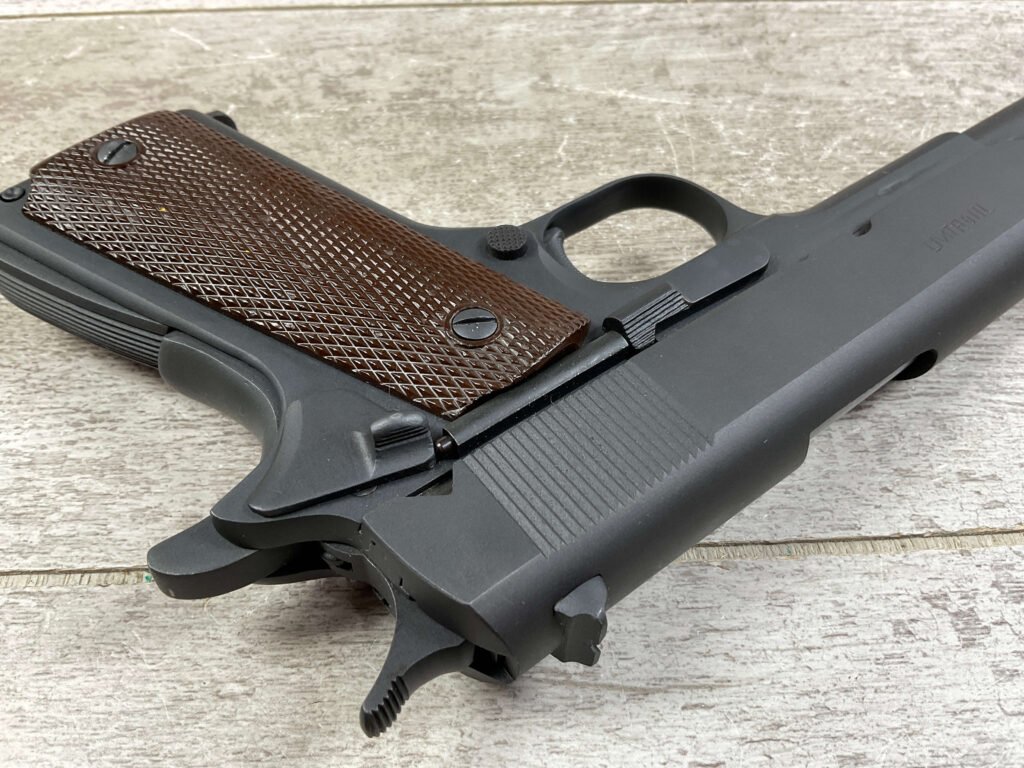 KOREAN / PUSAN JIN IRON WORKS .45ACP SEMI AUTO PISTOL, PROFESSIONALLY REFINISHED, JAMES EARL JONES COLLECTION #5-10751