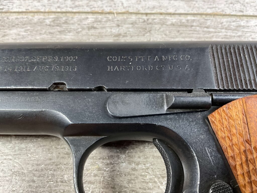 COLT 1911 GOVT MODEL RUSSIAN CONTRACT .45ACP SEMI AUTO PISTOL, REFINISHED, JAMES EARL JONES COLLECTION #5-10752