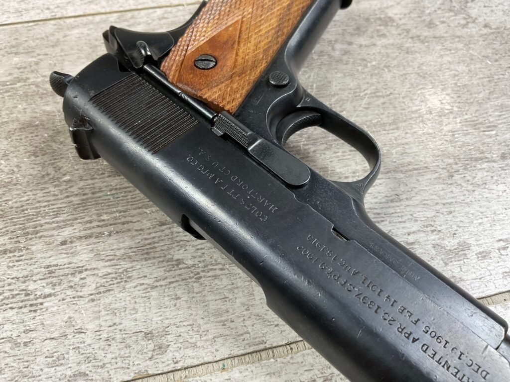 COLT 1911 GOVT MODEL RUSSIAN CONTRACT .45ACP SEMI AUTO PISTOL, REFINISHED, JAMES EARL JONES COLLECTION #5-10752