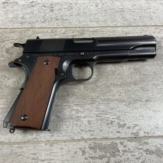 MEXICAN OBREGON 1911A1 .45ACP SEMI AUTO PISTOL, PROFESSIONALLY RESTORED, JAMES EARL JONES COLLECTION, MINTY #5-10753