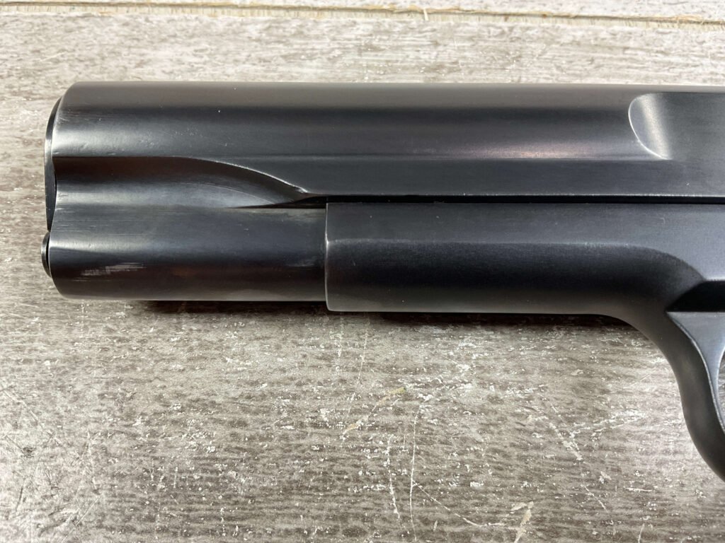 MEXICAN OBREGON 1911A1 .45ACP SEMI AUTO PISTOL, PROFESSIONALLY RESTORED, JAMES EARL JONES COLLECTION, MINTY #5-10753