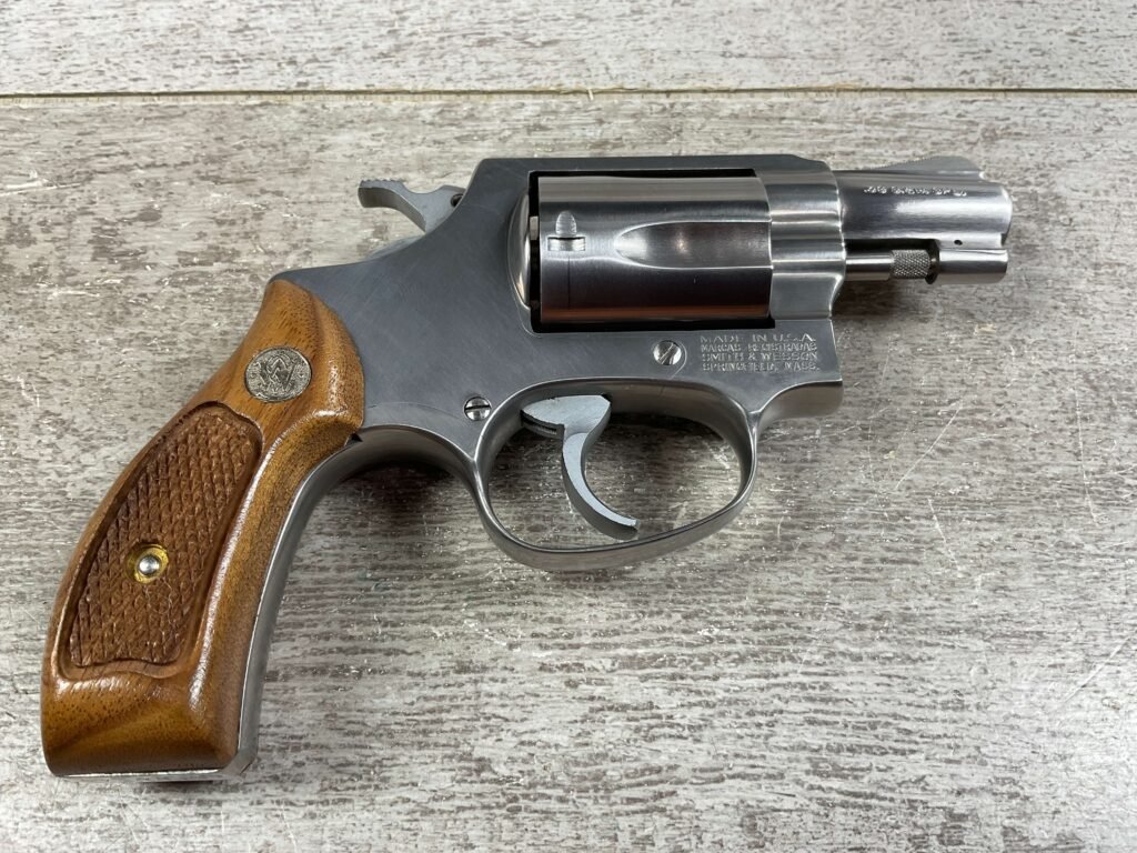 SMITH & WESSON S&W 60-7 2" BBL .38 S&W SPL STAINLESS FINISH REVOLVER, JAMES EARL JONES COLLECTION #5-10755