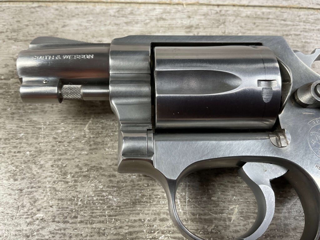 SMITH & WESSON S&W 60-7 2" BBL .38 S&W SPL STAINLESS FINISH REVOLVER, JAMES EARL JONES COLLECTION #5-10755