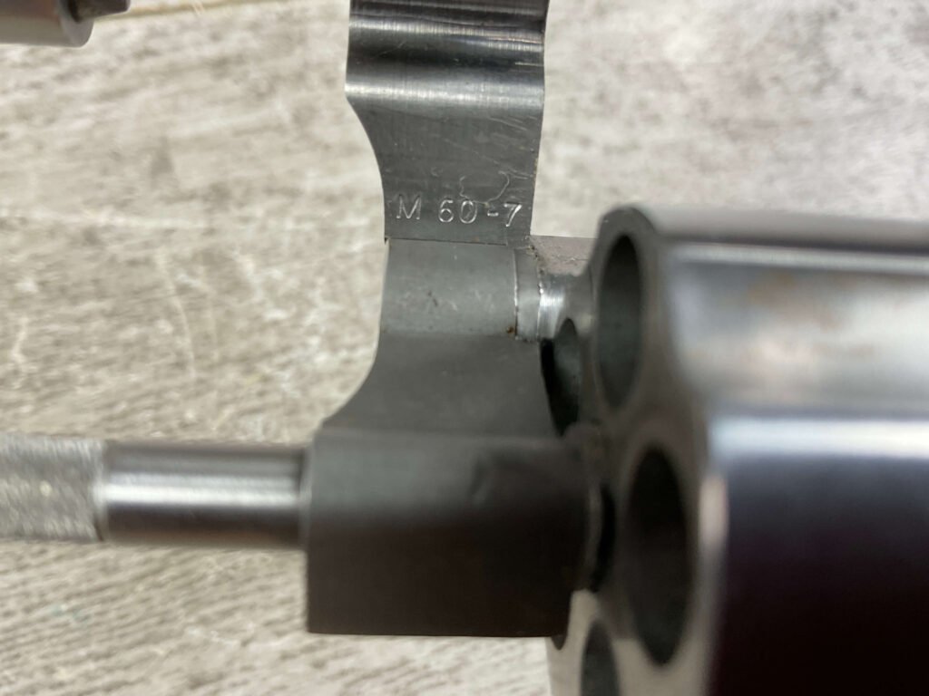 SMITH & WESSON S&W 60-7 2" BBL .38 S&W SPL STAINLESS FINISH REVOLVER, JAMES EARL JONES COLLECTION #5-10755