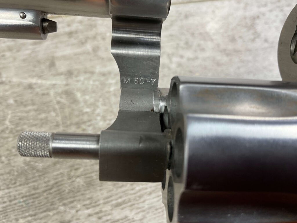 SMITH & WESSON S&W 60-7 2" BBL .38 S&W SPL STAINLESS FINISH REVOLVER, JAMES EARL JONES COLLECTION #5-10755