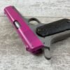 COLT 1903 POCKER HAMMER 38ACP, 1908 MFR FRAME, PINK UPPER, JAMES EARL JONES COLLECTION #5-10748