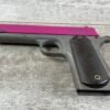 COLT 1903 POCKER HAMMER 38ACP, 1908 MFR FRAME, PINK UPPER, JAMES EARL JONES COLLECTION #5-10748
