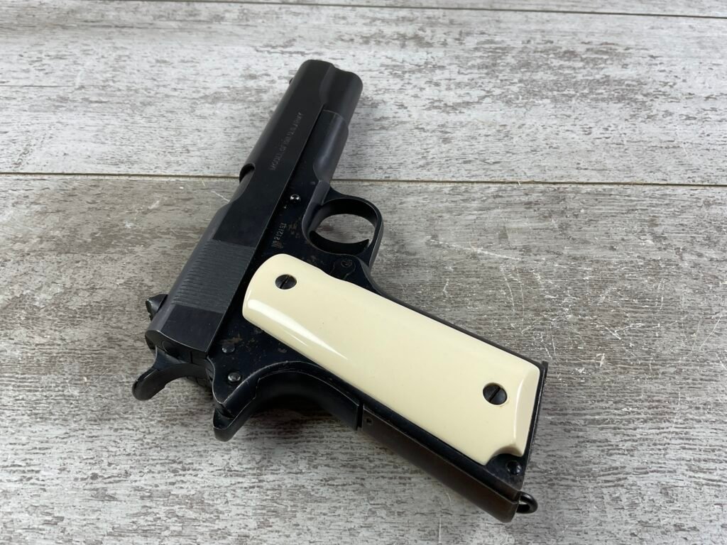 COLT 1911 45 ACP SEMI AUTO MILITARY PISTOL, 1917 MFR, JAMES EARL JONES COLLECTION #5-10725