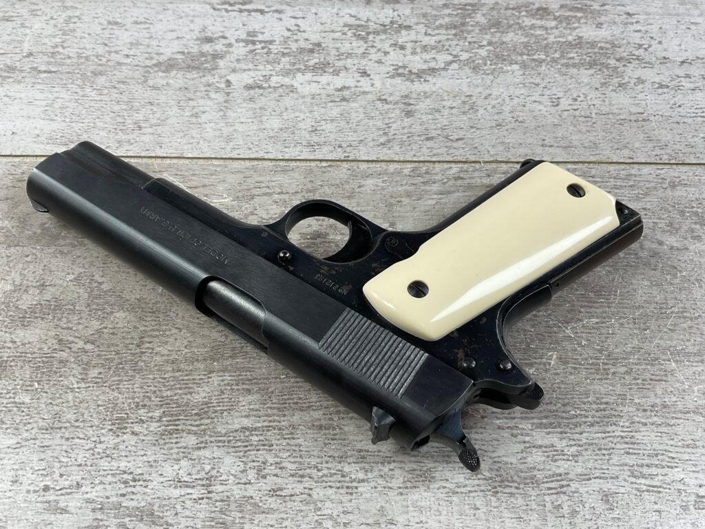 COLT 1911 45 ACP SEMI AUTO MILITARY PISTOL, 1917 MFR, JAMES EARL JONES COLLECTION #5-10725