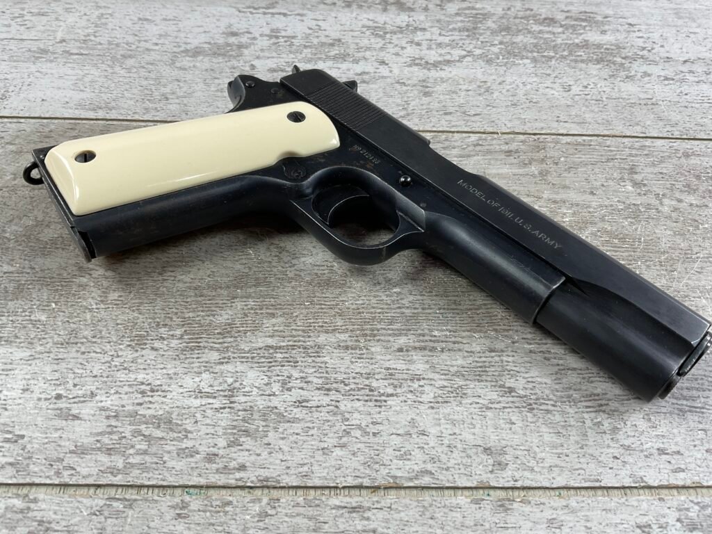 COLT 1911 45 ACP SEMI AUTO MILITARY PISTOL, 1917 MFR, JAMES EARL JONES COLLECTION #5-10725