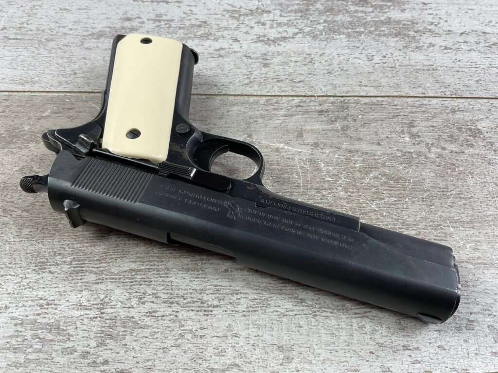 COLT 1911 45 ACP SEMI AUTO MILITARY PISTOL, 1917 MFR, JAMES EARL JONES COLLECTION #5-10725