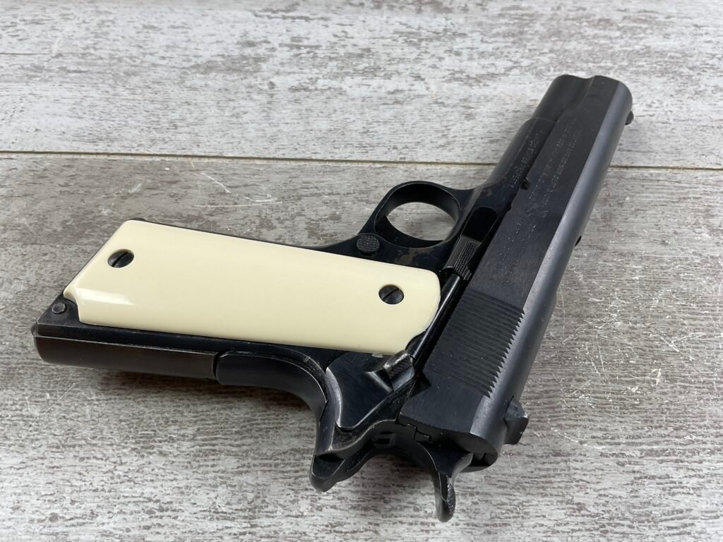 COLT 1911 45 ACP SEMI AUTO MILITARY PISTOL, 1917 MFR, JAMES EARL JONES COLLECTION #5-10725