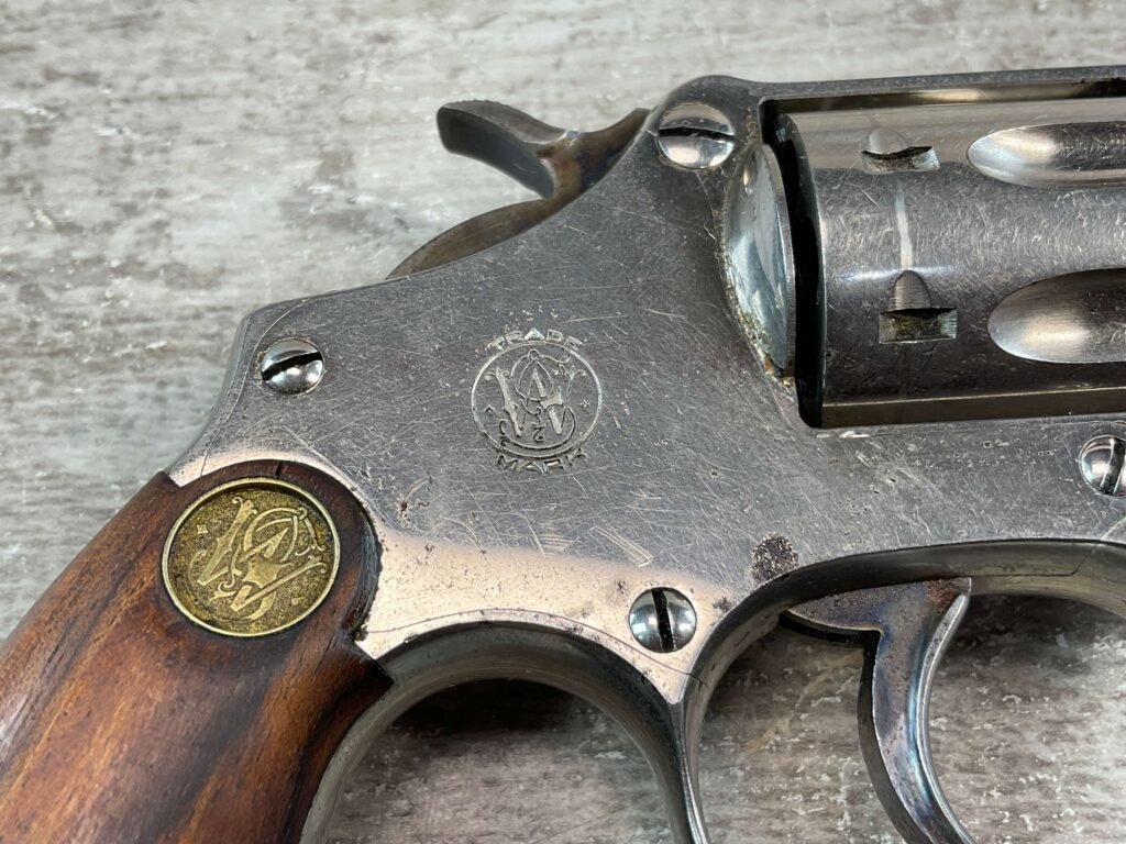 SMITH & WESSON S&W LADYSMITH .22 NICKEL REVOLVER, JAMES EARL JONES COLLECTION, C&R FFL #5-10765