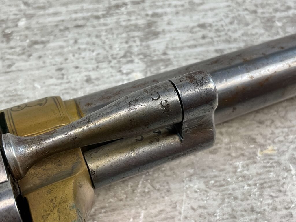 BROOKLYN ARMS SLOCUM SLIDING CHAMBER .32 RF REVOLVER, JAMES EARL JONES COLLECTION, ANTIQUE #5-10766