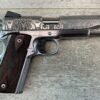 CLARK CUSTOM 50TH ANNIVERSARY MILLENNIUM MELTDOWN .45ACP SEMI AUTO PISTOL, JAMES EARL JONES COLLECTION #5-10768