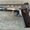 CLARK CUSTOM 50TH ANNIVERSARY MILLENNIUM MELTDOWN .45ACP SEMI AUTO PISTOL, JAMES EARL JONES COLLECTION #5-10768