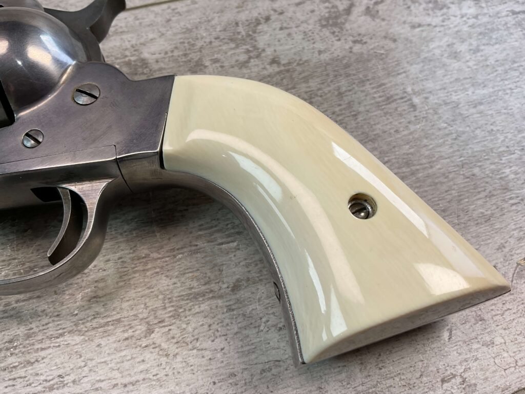 REMINGTON 1875 SAA 44-40 REVOLVER, JAMES EARL JONES COLLECTION, ANTIQUE #5-10761