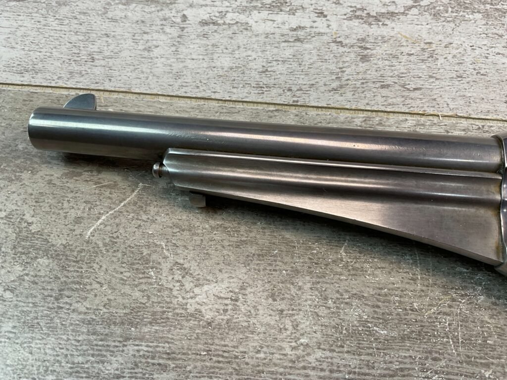 REMINGTON 1875 SAA 44-40 REVOLVER, JAMES EARL JONES COLLECTION, ANTIQUE #5-10761