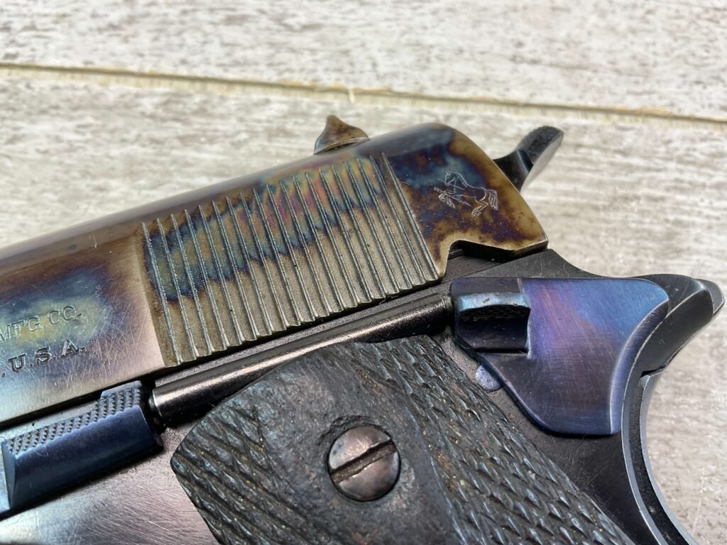 COLT GOVT MODEL 1911 .45 ACP SEMI AUTO PISTOL, MARINA ARGENTINA, JAMES EARL JONES COLLECTION #5-10772