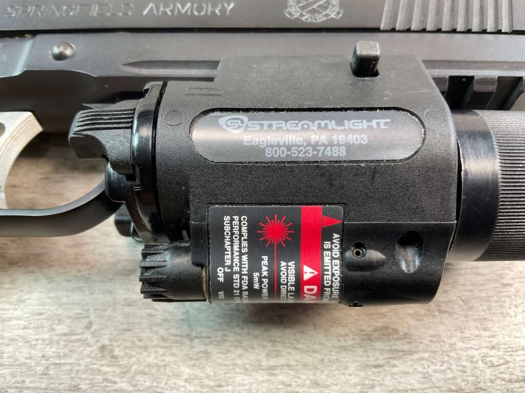 SPRINGFIELD ARMORY TACTICAL OPERATOR MODEL .45 ACP SEMI AUTO PISTOL, JAMES EARL JONES COLLECTION #5-10781