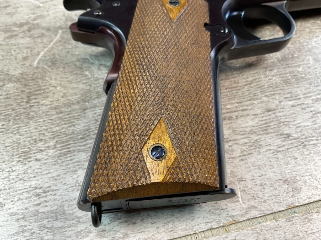 USFA MFG MODEL OF 1911 US NAVY .45 ACP SEMI AUTO PISTOL, JAMES EARL JONES COLLECTION, LIKE NEW #5-10782