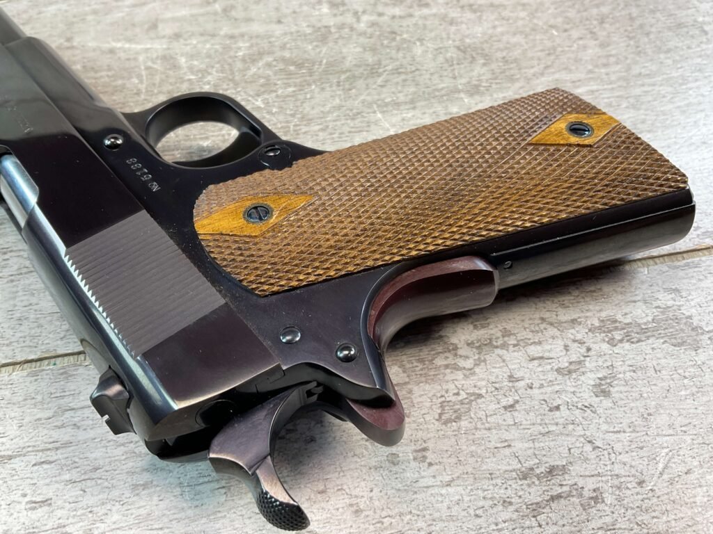 USFA MFG MODEL OF 1911 US NAVY .45 ACP SEMI AUTO PISTOL, JAMES EARL JONES COLLECTION, LIKE NEW #5-10782