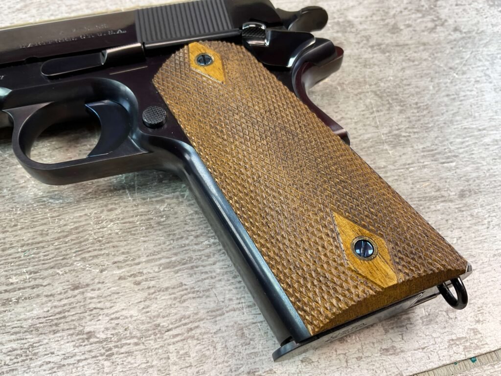 USFA MFG MODEL OF 1911 US NAVY .45 ACP SEMI AUTO PISTOL, JAMES EARL JONES COLLECTION, LIKE NEW #5-10782