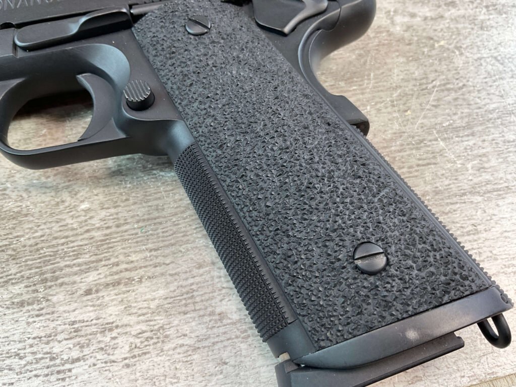 UNERTL ORDNANCE .45 ACP SEMI AUTO PISTOL, JAMES EARL JONES COLLECTION, LIKE NEW #5-10784