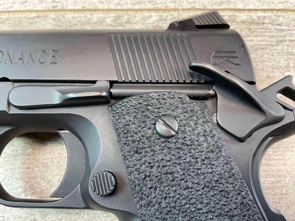 UNERTL ORDNANCE .45 ACP SEMI AUTO PISTOL, JAMES EARL JONES COLLECTION, LIKE NEW #5-10784