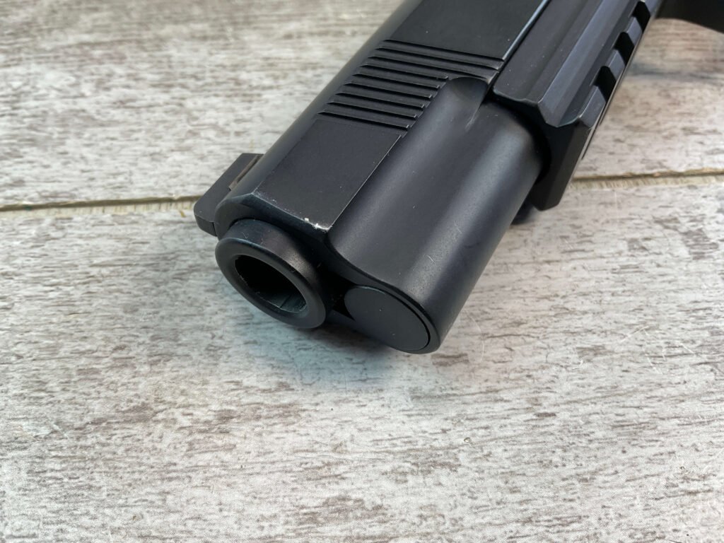 UNERTL ORDNANCE .45 ACP SEMI AUTO PISTOL, JAMES EARL JONES COLLECTION, LIKE NEW #5-10784