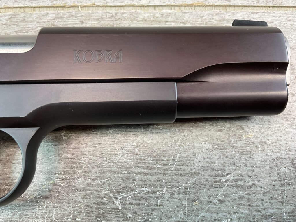 ED BROWN 1911 KOBRA .45 ACP CUSTOM SEMI AUTO PISTOL, JAMES EARL JONES COLLECTION, LIKE NEW #5-10787