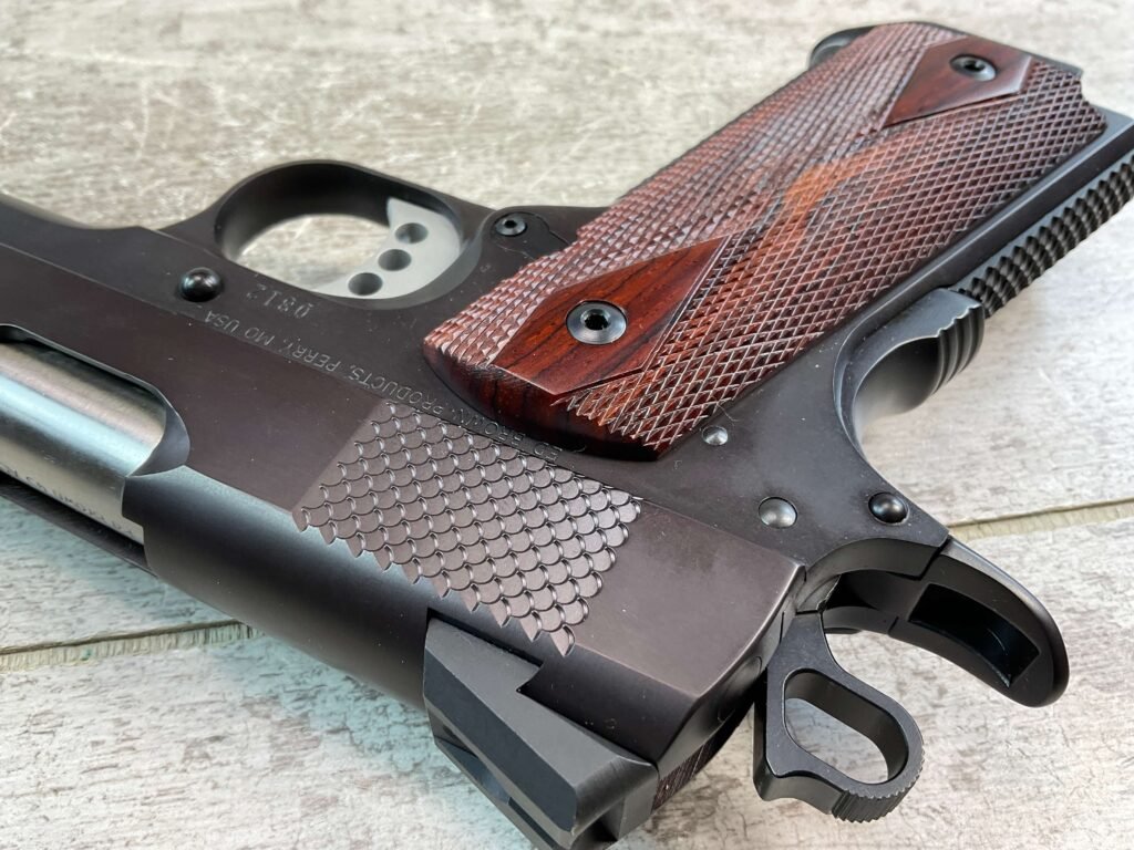 ED BROWN 1911 KOBRA .45 ACP CUSTOM SEMI AUTO PISTOL, JAMES EARL JONES COLLECTION, LIKE NEW #5-10787