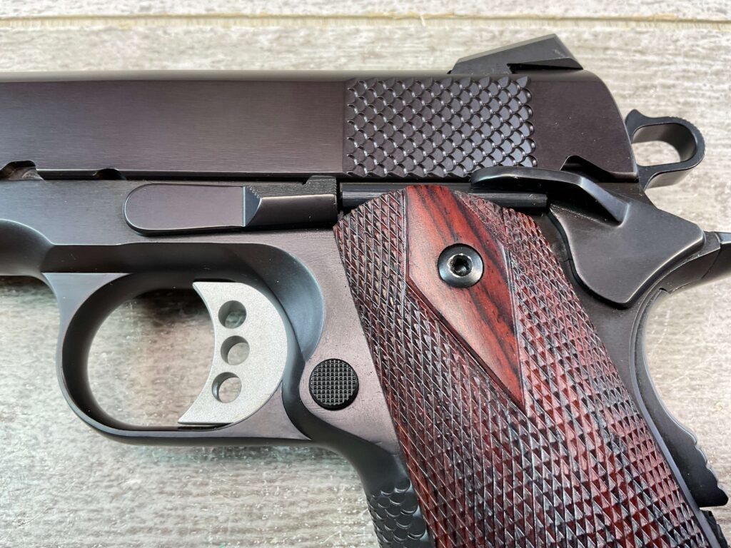 ED BROWN 1911 KOBRA .45 ACP CUSTOM SEMI AUTO PISTOL, JAMES EARL JONES COLLECTION, LIKE NEW #5-10787