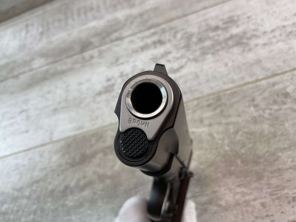 ED BROWN 1911 KOBRA .45 ACP CUSTOM SEMI AUTO PISTOL, JAMES EARL JONES COLLECTION, LIKE NEW #5-10787