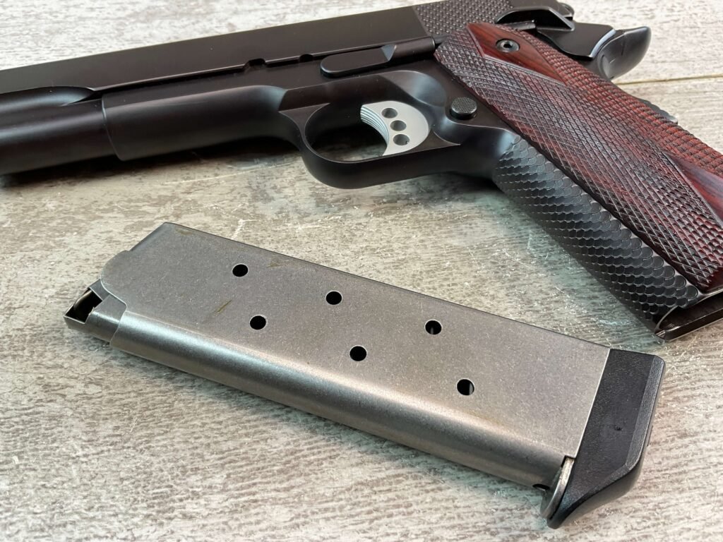 ED BROWN 1911 KOBRA .45 ACP CUSTOM SEMI AUTO PISTOL, JAMES EARL JONES COLLECTION, LIKE NEW #5-10787