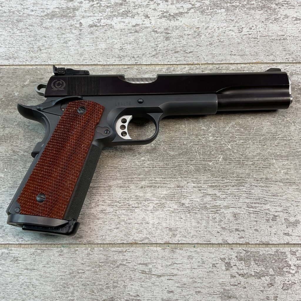 LES BAER CUSTOMS CASPIAN LS .45 ACP SEMI AUTO PISTOL, JAMES EARL JONES COLLECTION, CUSTOM #5-10789