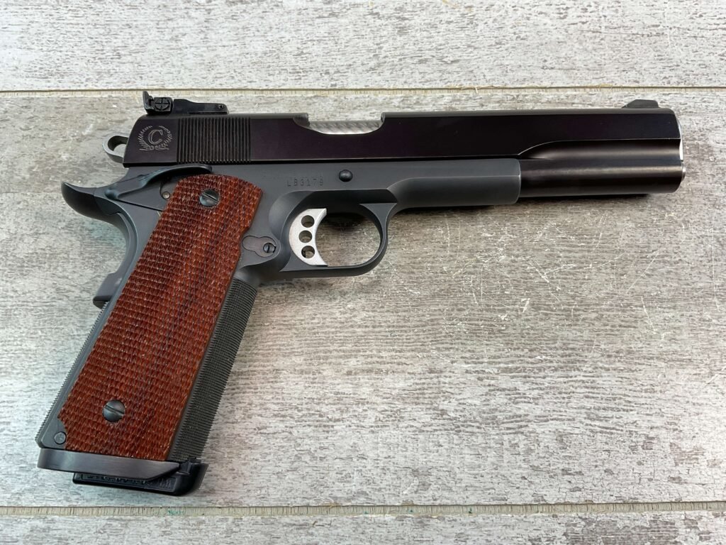 LES BAER CUSTOMS CASPIAN LS .45 ACP SEMI AUTO PISTOL, JAMES EARL JONES COLLECTION, CUSTOM #5-10789
