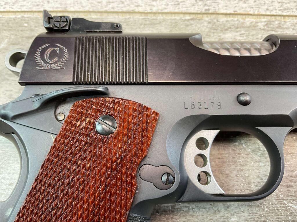 LES BAER CUSTOMS CASPIAN LS .45 ACP SEMI AUTO PISTOL, JAMES EARL JONES COLLECTION, CUSTOM #5-10789