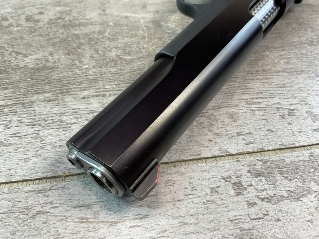 LES BAER CUSTOMS CASPIAN LS .45 ACP SEMI AUTO PISTOL, JAMES EARL JONES COLLECTION, CUSTOM #5-10789