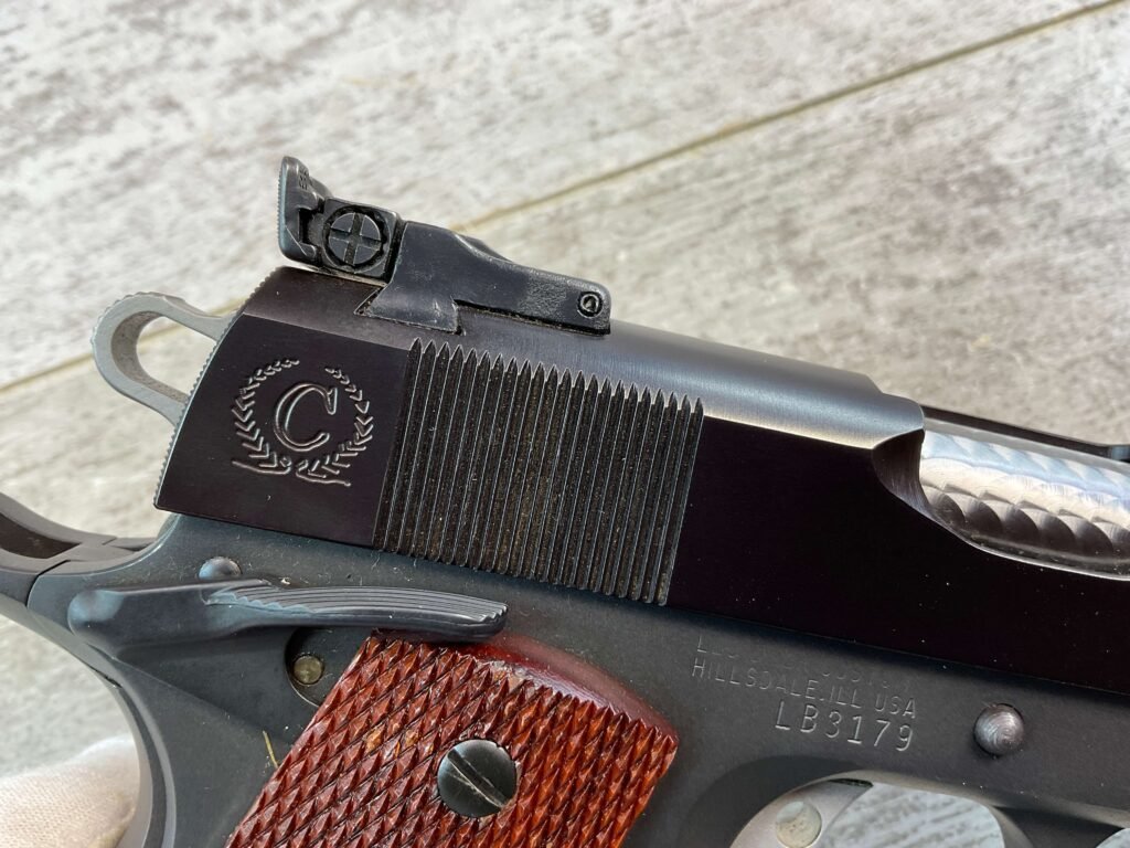 LES BAER CUSTOMS CASPIAN LS .45 ACP SEMI AUTO PISTOL, JAMES EARL JONES COLLECTION, CUSTOM #5-10789