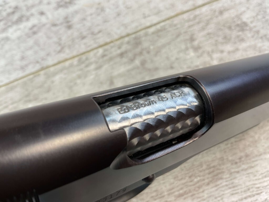 LES BAER CUSTOMS CASPIAN LS .45 ACP SEMI AUTO PISTOL, JAMES EARL JONES COLLECTION, CUSTOM #5-10789