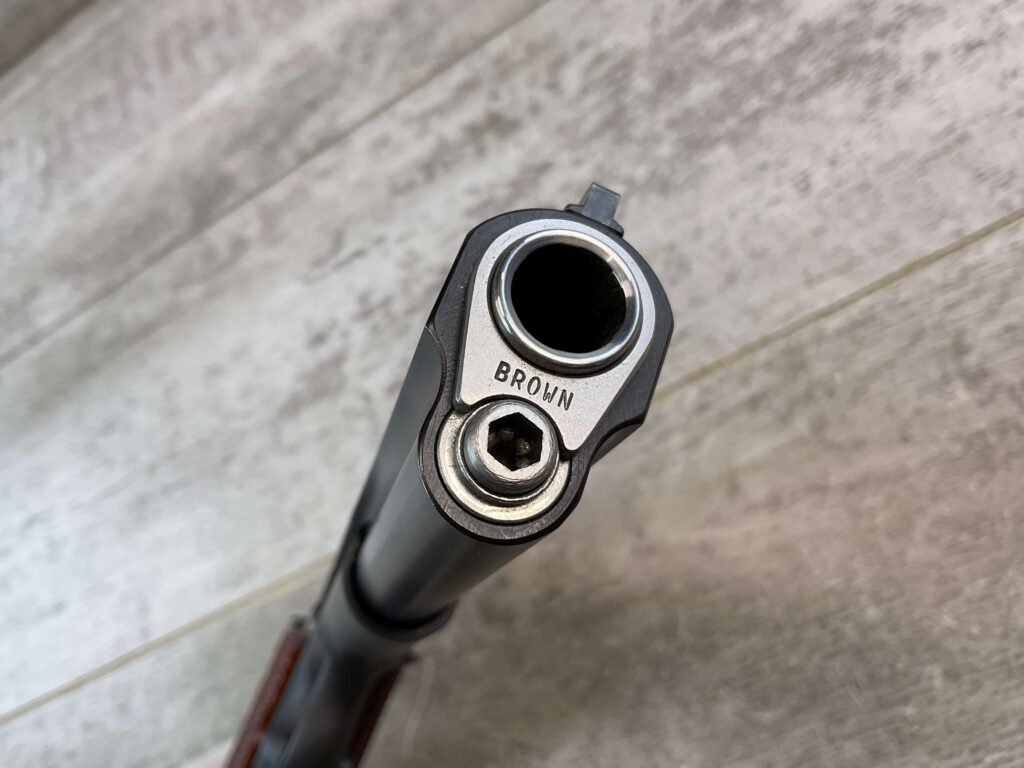 LES BAER CUSTOMS CASPIAN LS .45 ACP SEMI AUTO PISTOL, JAMES EARL JONES COLLECTION, CUSTOM #5-10789