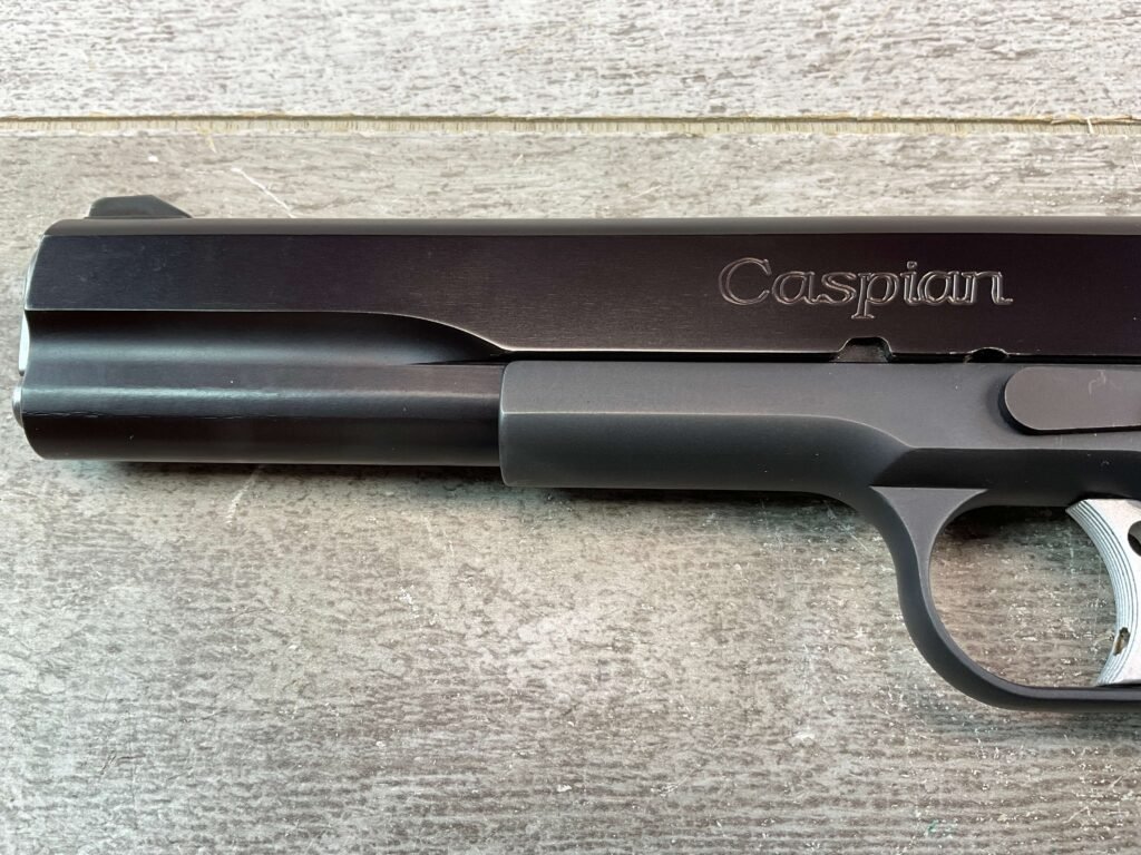 LES BAER CUSTOMS CASPIAN LS .45 ACP SEMI AUTO PISTOL, JAMES EARL JONES COLLECTION, CUSTOM #5-10789