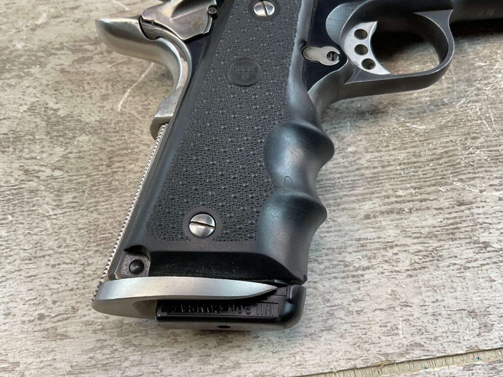 SPRINGFIELD ARMORY OMEGA LS .45 ACP SEMI AUTO PISTOL, JAMES EARL JONES COLLECTION, CUSTOM #5-10790