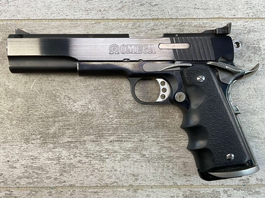 SPRINGFIELD ARMORY OMEGA LS .45 ACP SEMI AUTO PISTOL, JAMES EARL JONES COLLECTION, CUSTOM #5-10790