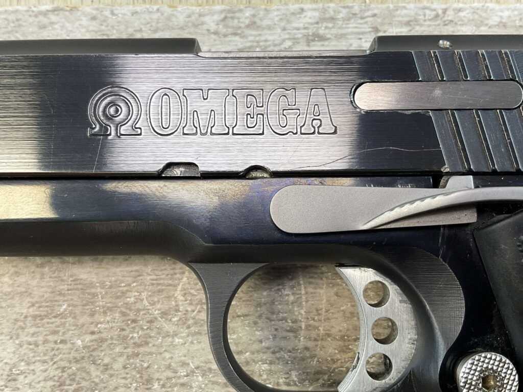 SPRINGFIELD ARMORY OMEGA LS .45 ACP SEMI AUTO PISTOL, JAMES EARL JONES COLLECTION, CUSTOM #5-10790