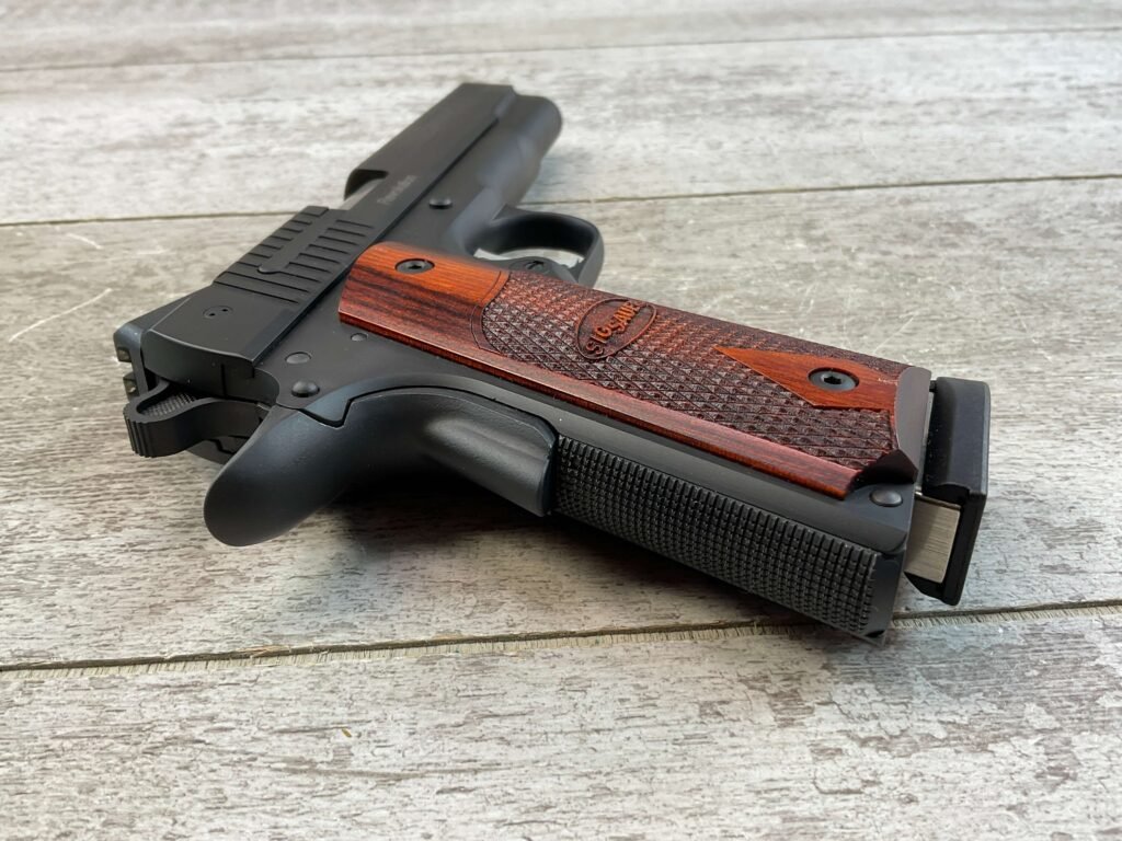 SIG SAUER 1911 GSR REVOLUTION .45 ACP SEMI AUTO PISTOL, JAMES EARL JONES COLLECTION #5-10792