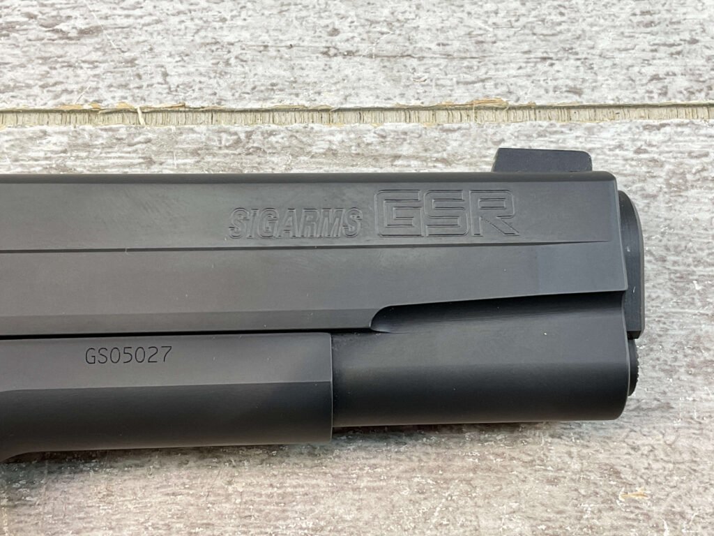 SIG SAUER 1911 GSR REVOLUTION .45 ACP SEMI AUTO PISTOL, JAMES EARL JONES COLLECTION #5-10792