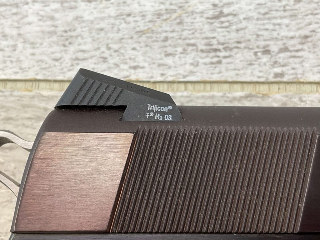 LES BAER TR (THUNDER RANCH) SPECIAL .45 ACP SEMI AUTO PISTOL, JAMES EARL JONES COLLECTION, MINTY #5-10793