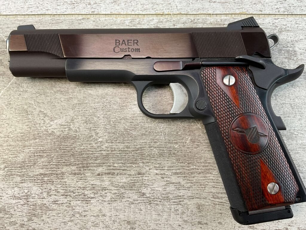 LES BAER TR (THUNDER RANCH) SPECIAL .45 ACP SEMI AUTO PISTOL, JAMES EARL JONES COLLECTION, MINTY #5-10793